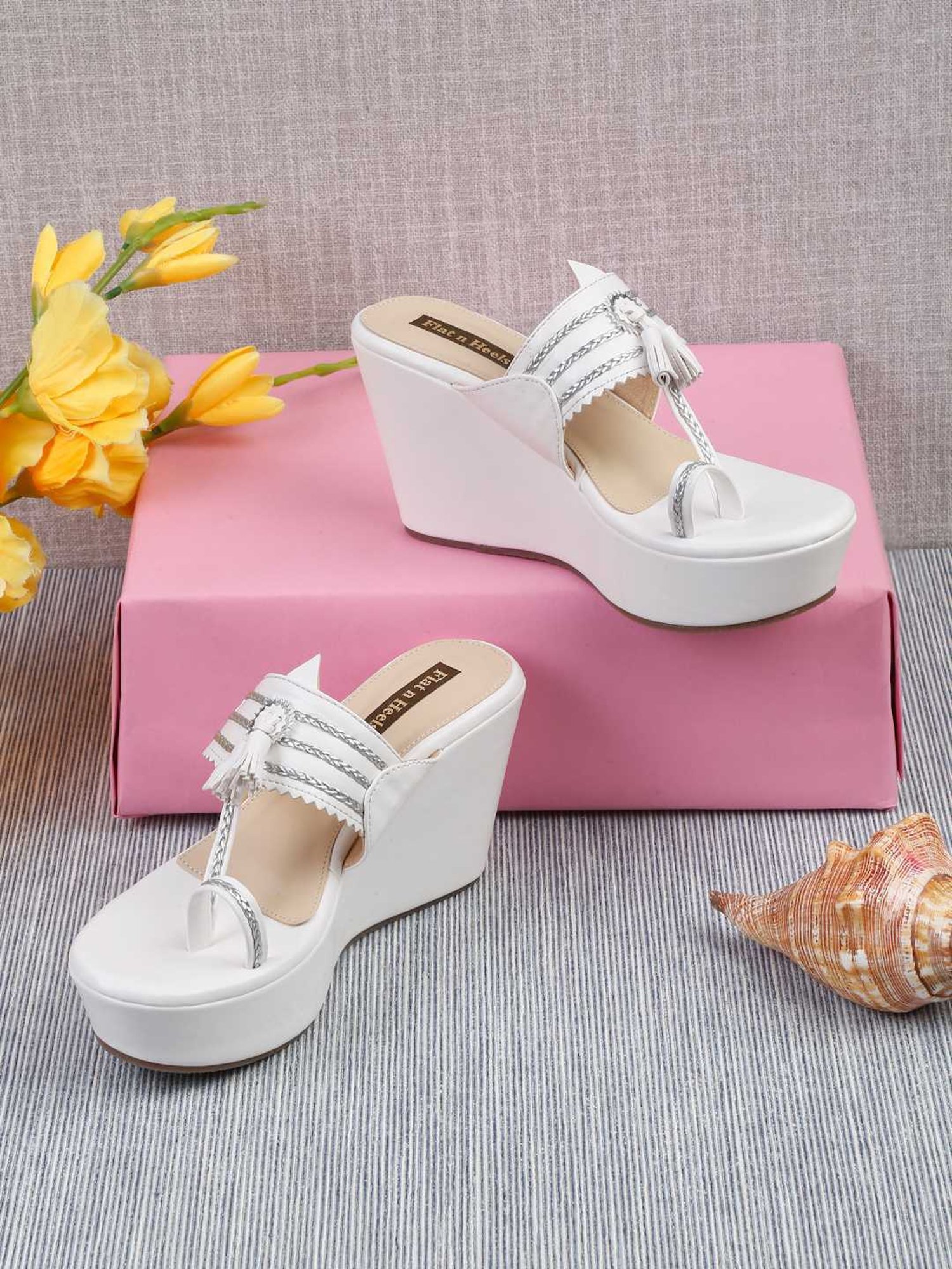 Explore the Trendy Wedge Heels for Parties, Weddings and Daily Wear