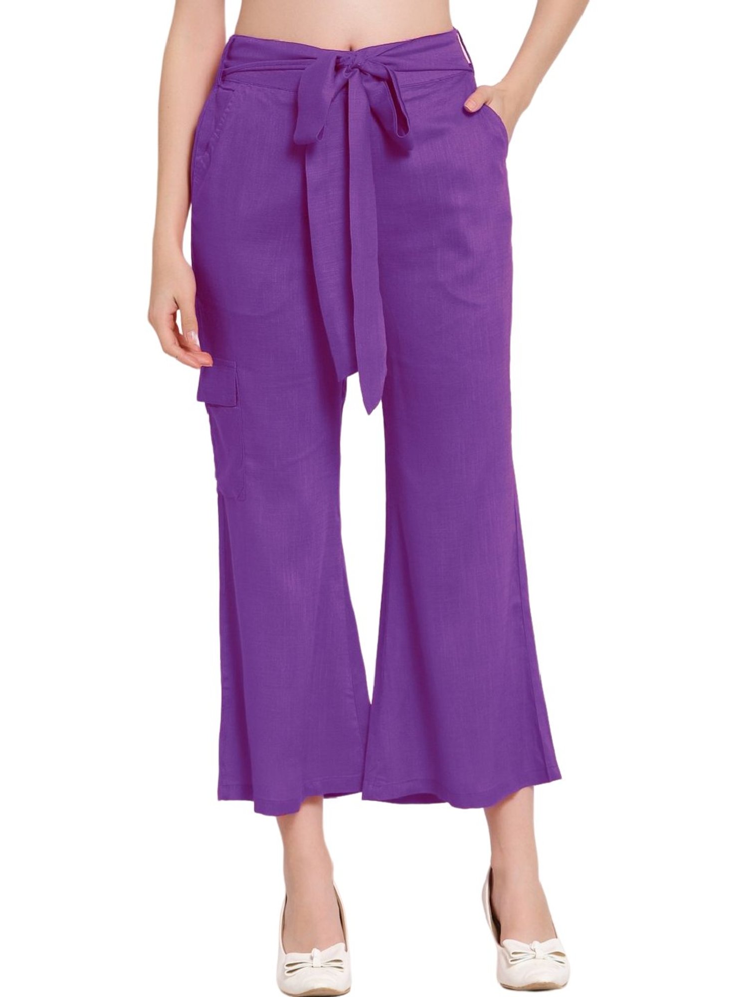 Buy Purple Trousers  Pants for Men by The Indian Garage Co Online   Ajiocom