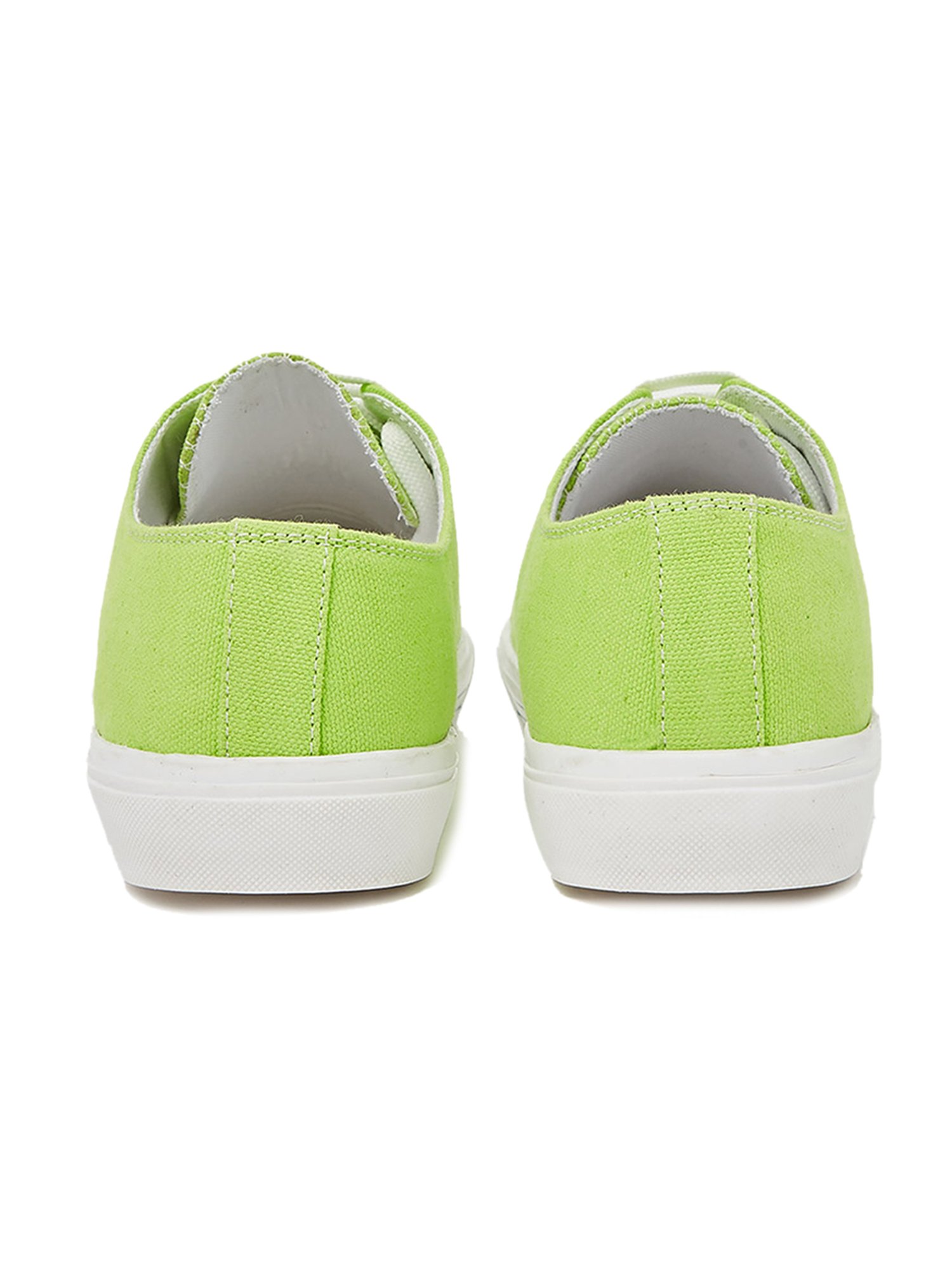 Buy COLOURBLOCK GREEN CASUAL CANVAS SHOES for Women Online in India