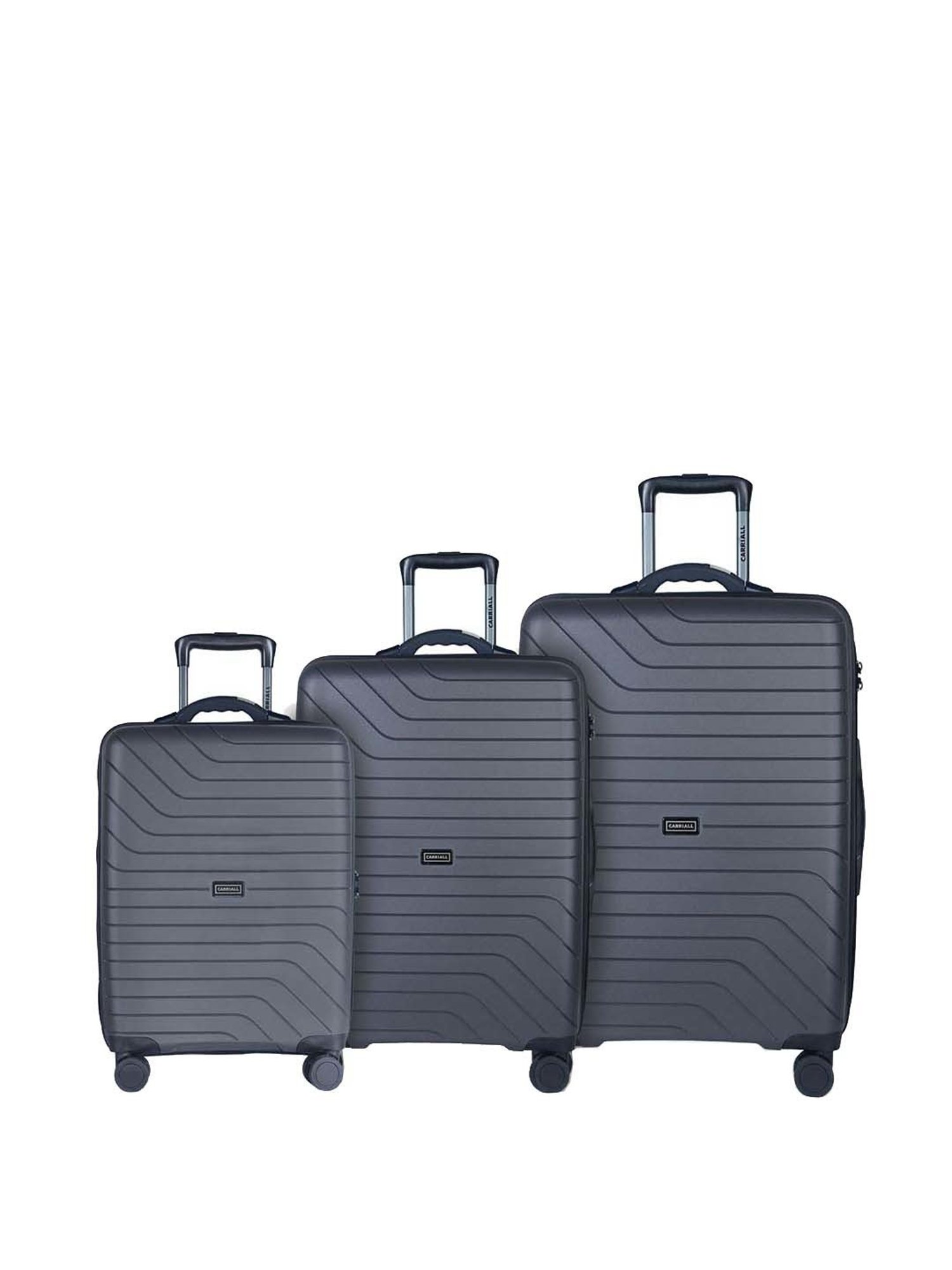 Buy CARRIALL Vista Small Size Navy Blue Cabin Luggage | Shoppers Stop