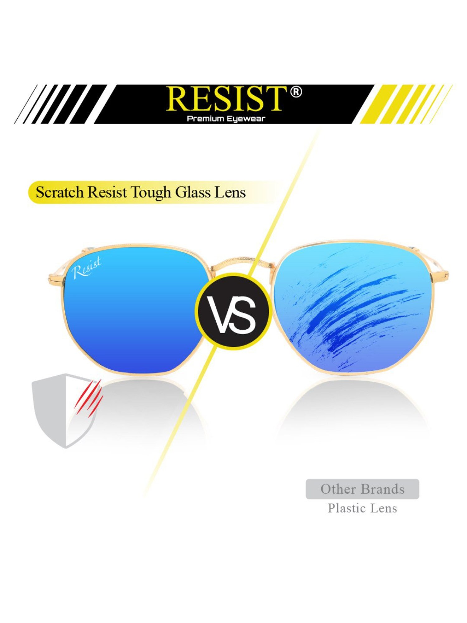 Resist Aviator Sunglasses