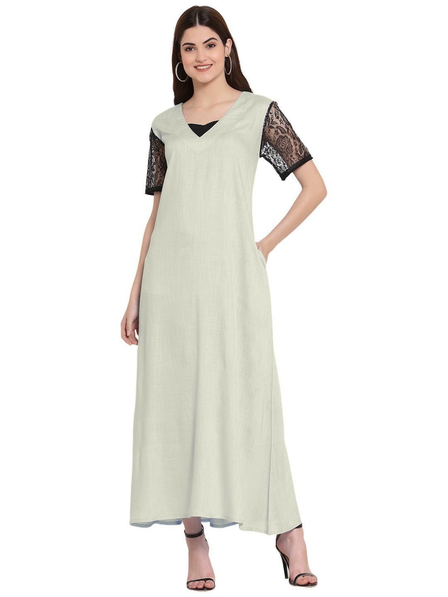 Circle Dress, Irish Linen – ARIELLE