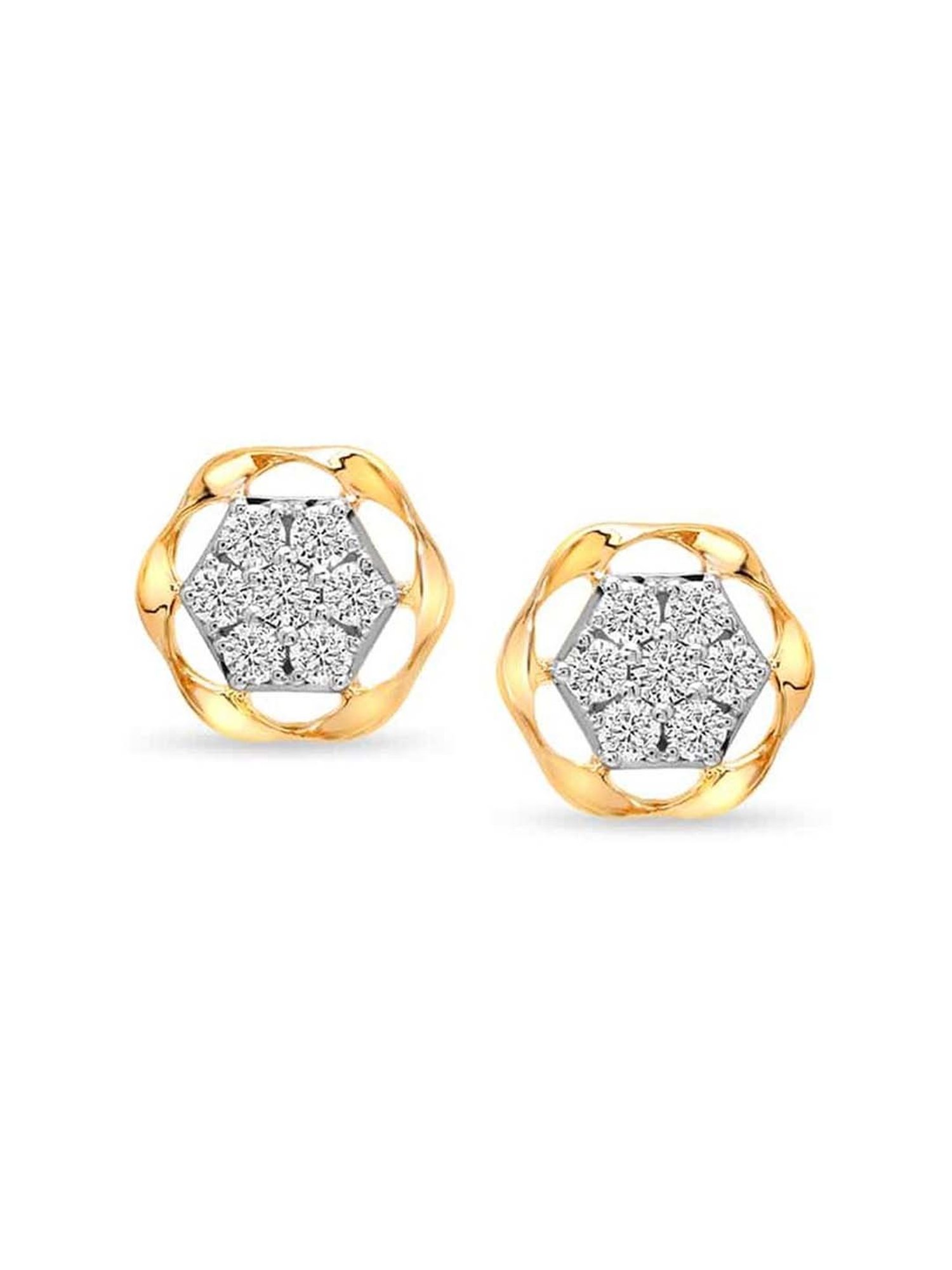 Buy Gold Earrings for Women by Estele Online | Ajio.com