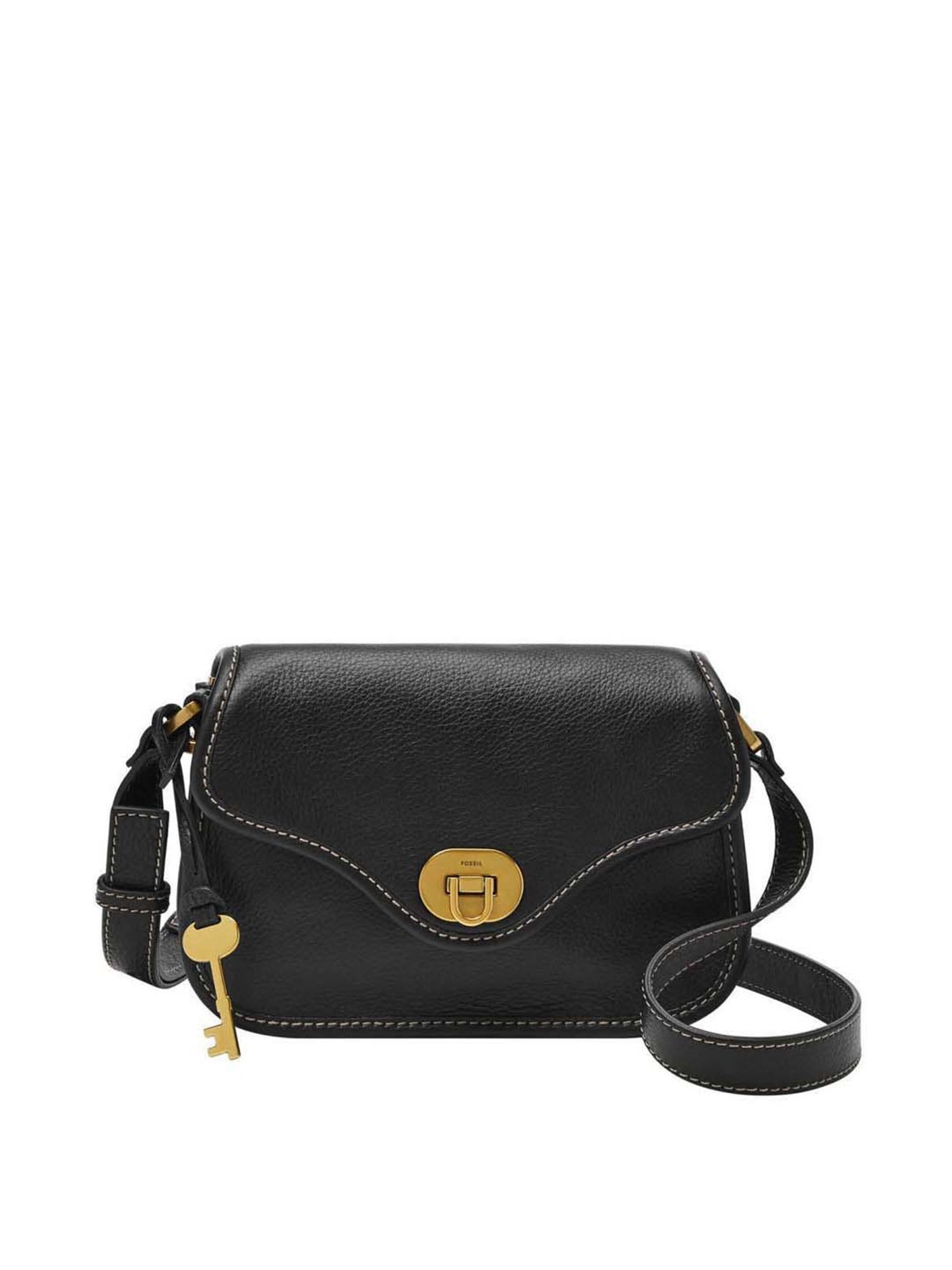 Leather bag Fossil Black in Leather - 13065548