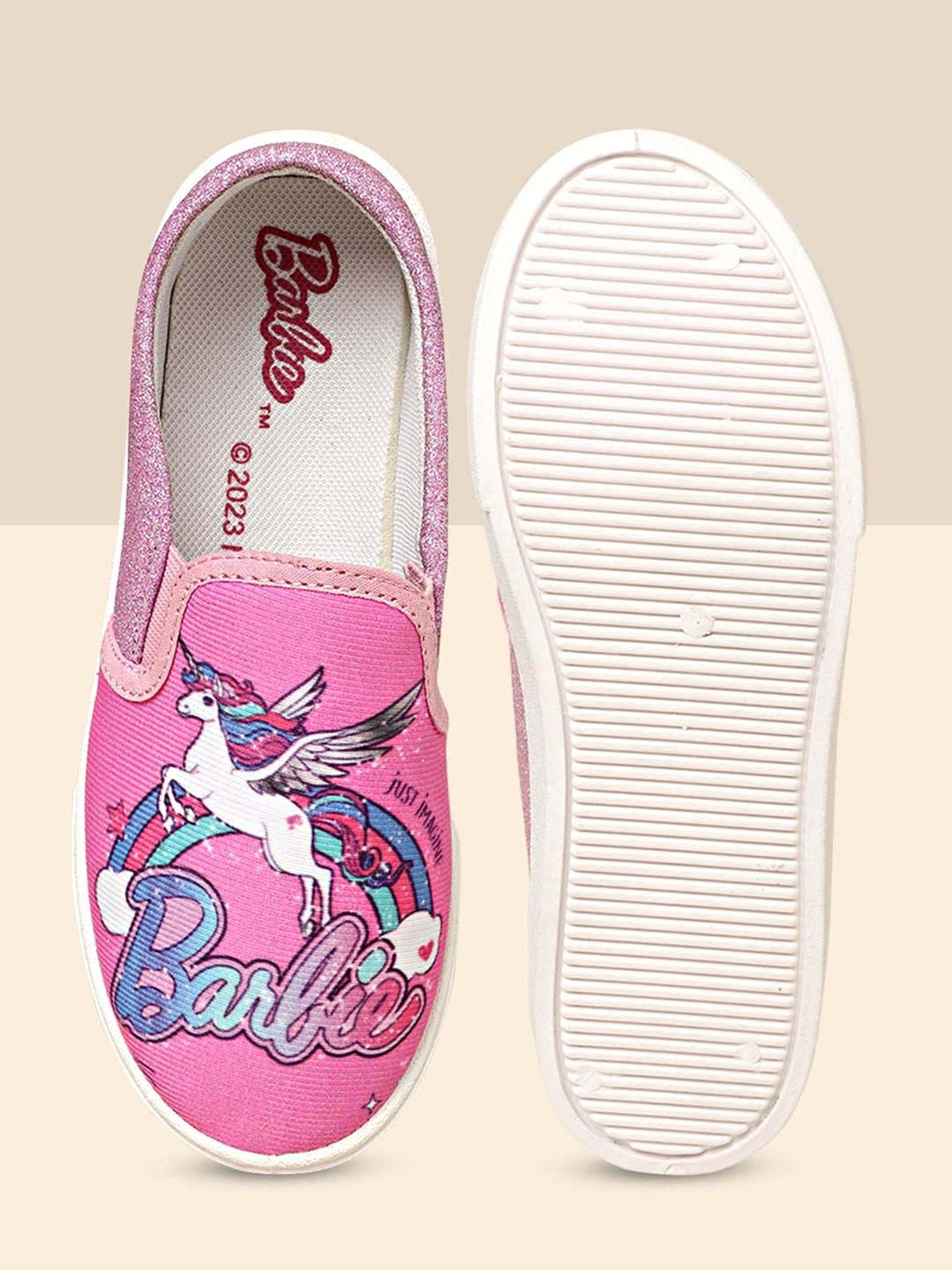 Buy Pink Casual Shoes for Girls by KIDSVILLE Online