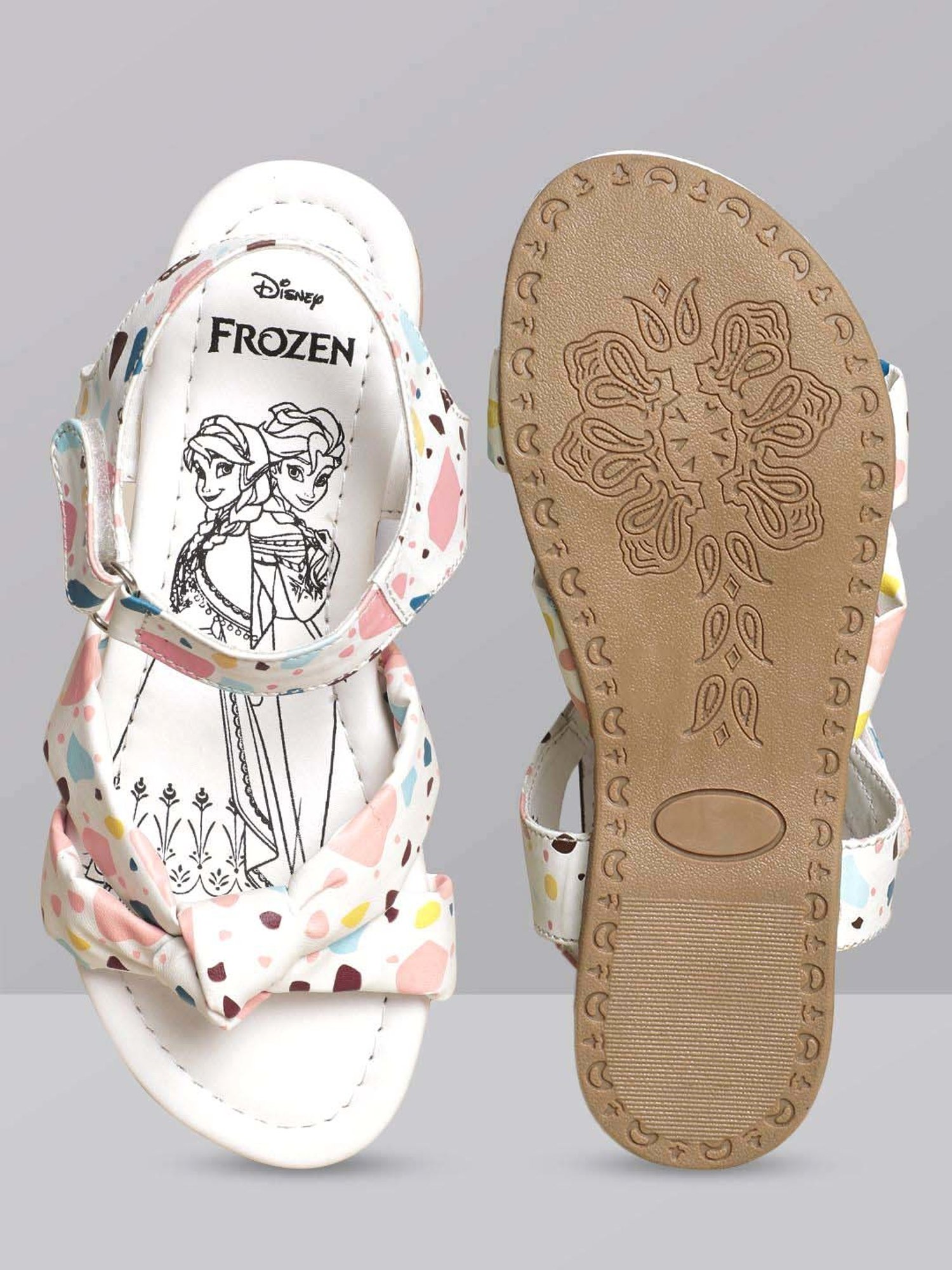 Disney's Frozen 2 Anna & Elsa Toddler Girls' Light Up Sandals