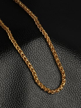 Buy The Bro Code Gold Plated Rope Necklace Online At Best Price