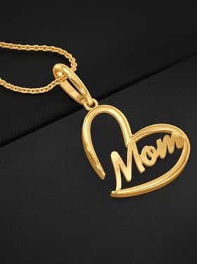 Gold deals mom charm