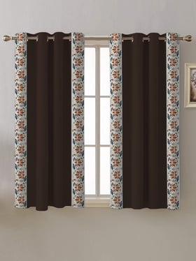 Louis Vuitton Curtains (Brown/Large Print) - BlackMissStores