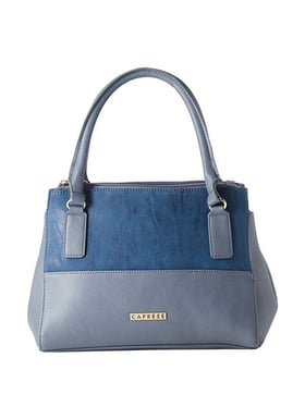 Caprese navy blue store solid shoulder bag