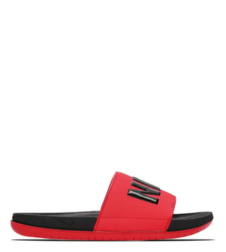 Buy Nike OFFCOURT Red Black Slide Sandals for Men Online Tata