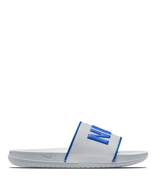 Buy Nike OFFCOURT Blue Slide Sandals for Men Online Tata CLiQ Luxury