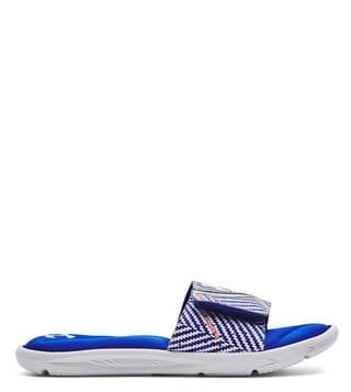 Buy Under Armour White Slide Sandals for Men Online Tata CLiQ Luxury