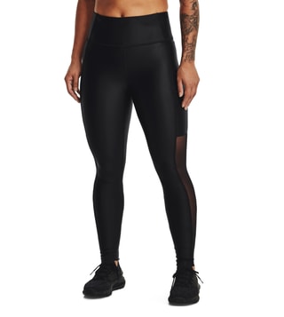 Buy Under Armour Iso-Chill Black Super Fit Running Tights Online