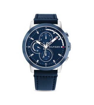 Tommy hilfiger discount genuine leather watch