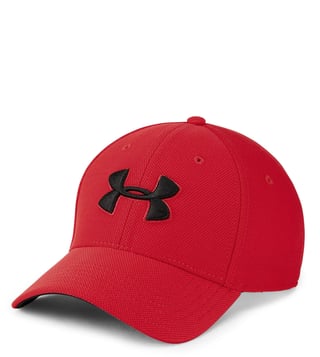 Under Armour Red Blitzing 3.0 Baseball Cap (Large)