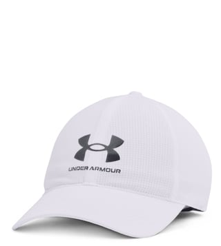 Under Armour White Isochill Armourvent Adjustable Baseball Cap