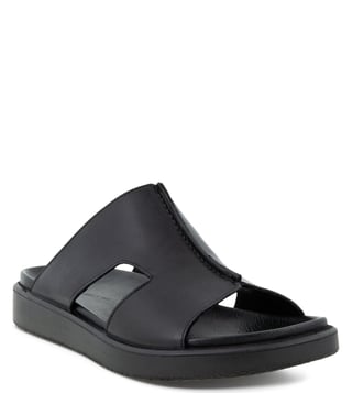 Buy ECCO Black Flowt LX Slide Sandals for Men Online Tata CLiQ