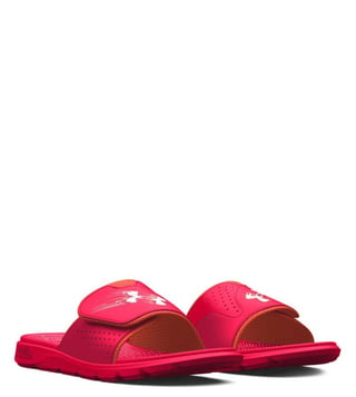 Buy Under Armour Mercenary Red Men Slide Sandals Online Tata