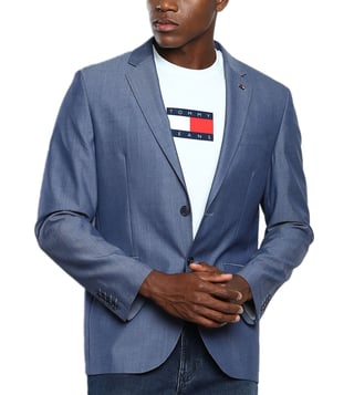 tommy navy blazer