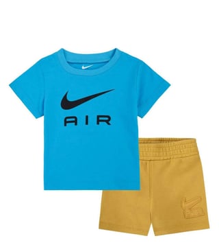 Nike blue and sales yellow shirt