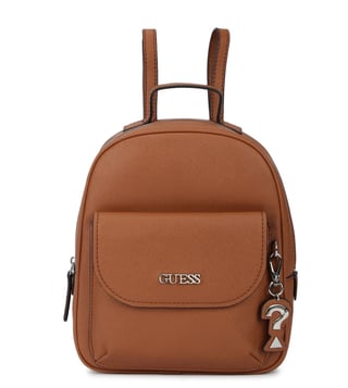 Buy Guess Cognac Collins Medium Backpack Online At Best Price