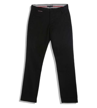 Buy Tommy Hilfiger Pearly Blue Logo Relaxed Fit Joggers for Women Online @  Tata CLiQ Luxury