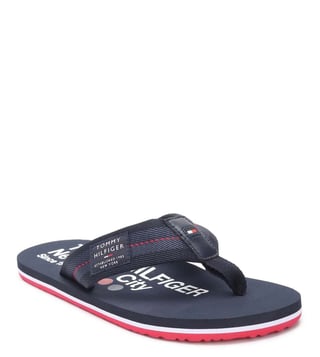 Tommy Hilfiger Men s Desert Sky Navy Flip Flops