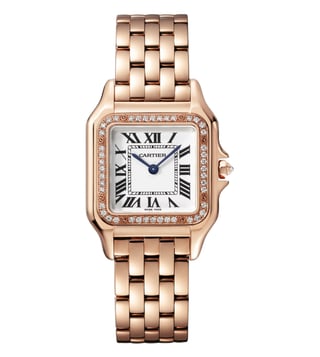 Cartier women's rose gold on sale watches