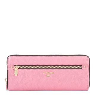 Authentic Prada Saffiano Pink Leather Wallet