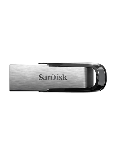 SanDisk Ultra Flair CZ73 64 GB USB 3.0 Flash Drive (Silver)
