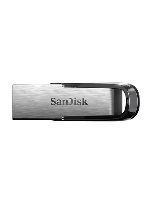 SanDisk Ultra Flair CZ73 128 GB USB 3.0 Flash Drive (Silver)