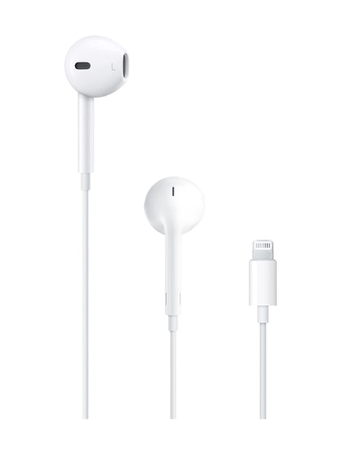 Apple EarPods with Lightning Connector Earphone (MMTN2ZM/A, White)