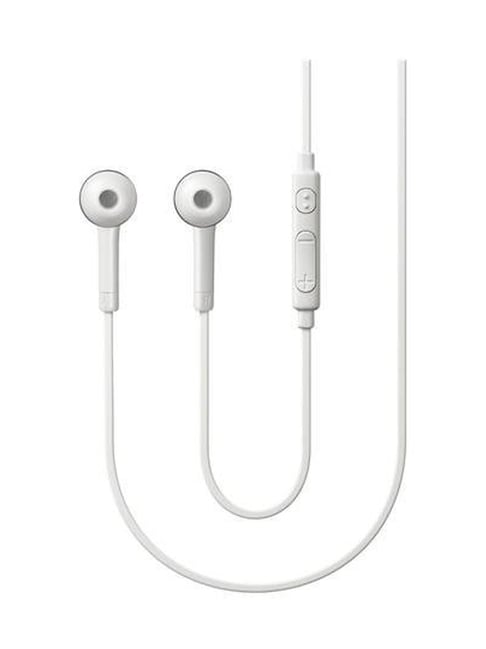 Buy Samsung EHS64AVFWE Stereo Headset with Mic (White) Online at