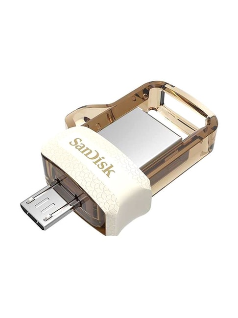 SanDisk Ultra Dual SDDD3-032G-I35GW 32 GB USB 3.0 OTG Pen Drive (Gold)