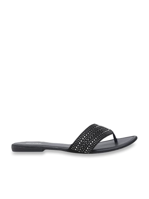 Bata Women s Black Thong Sandals