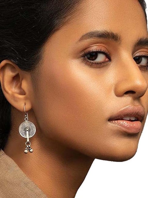 Buy SILVER Earrings for Women by Veni Online | Ajio.com