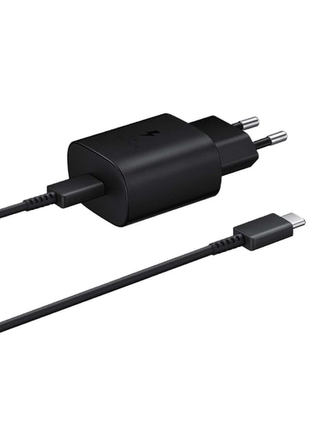 Buy Samsung 25W Fast Charger with Type-C Cable (EP-TA800XBNGIN