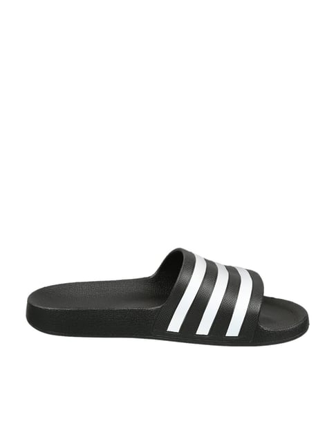 Adilette aqua 2025 slides all black