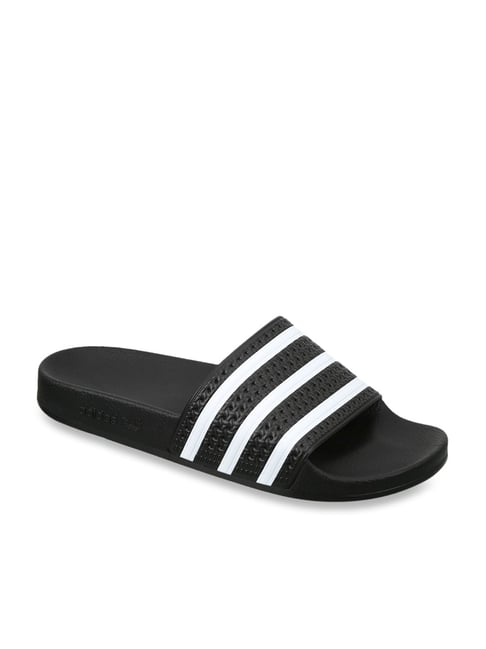 Adidas originals adilette slides in online black