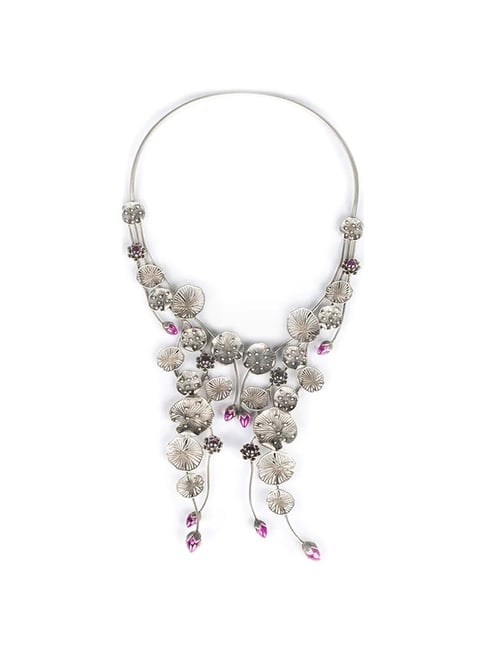 louis vuitton high jewelry pink sapphire and diamond necklace