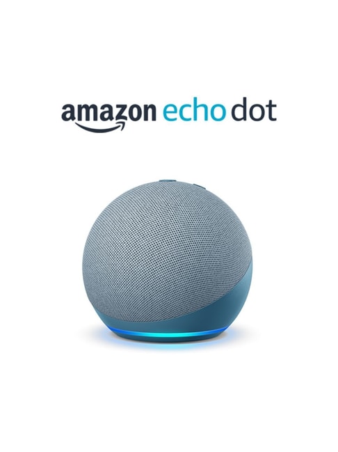 Echo Dot (4th Gen) Smart Speaker with Alexa & Bluetooth, Blue