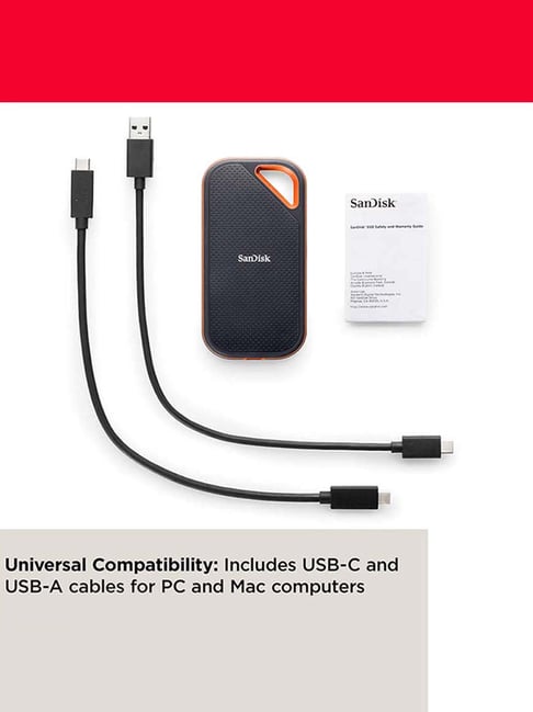 Buy SanDisk SDSSDE81-1T00-G25 Extreme Pro Portable 1 TB SSD V2