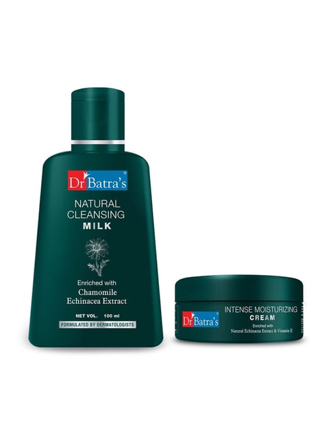 Dr. Batra's Natural Cleansing Milk & Intense Moisturizing Cream