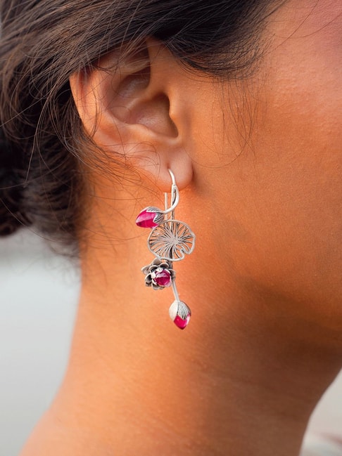 Share 56+ silver earrings online india best