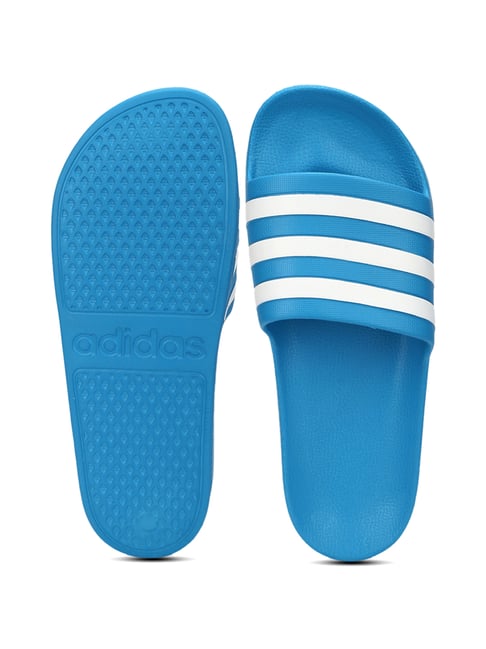 Adidas sandal blue best sale