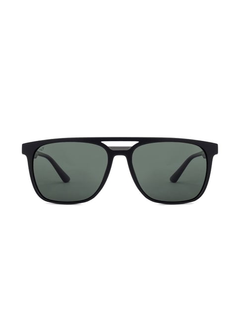 Vincent Chase by Lenskart VC S12644 Green Polarized Square Sunglasses ...