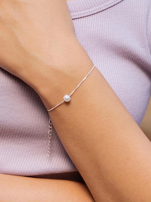 Leather bracelet,Solid Sterling Silver Tubes bracelet / Leather Cuff  /Stacking Bracelet,Women's Bracelet — ISEA DESIGNS