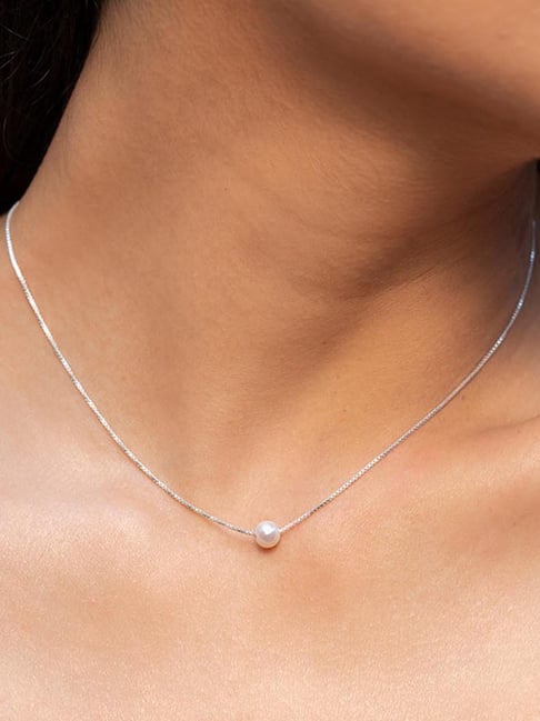 Price of silver necklace deals