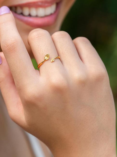 Elegant Branch Finger Ring Retro Creative Design Hand - Temu